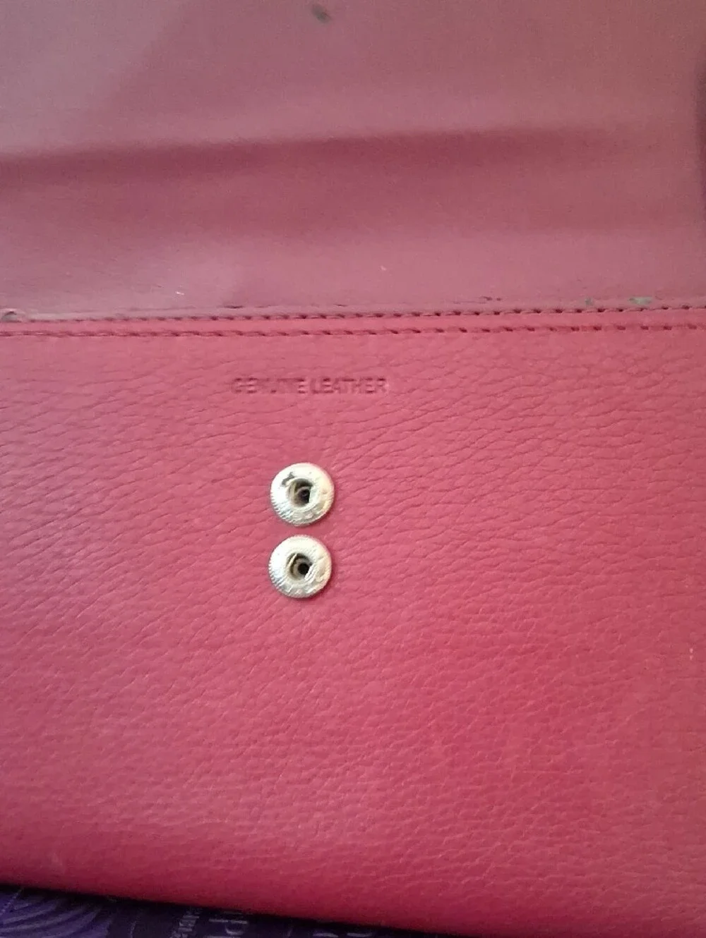 Rolf's Leather Clutch Style Wallet & Checkbook Holder